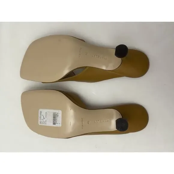 New Women’s Wandler Julio Sandal Mule in Sparrow Mix Tan Leather Size 40 US 10 - Picture 7 of 9